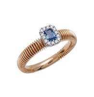 Anello Valentina Callegher Donna in Oro rosa Zaffiro 0.36 Ct 11611PD*SORZF - 11611PD*SORZF
